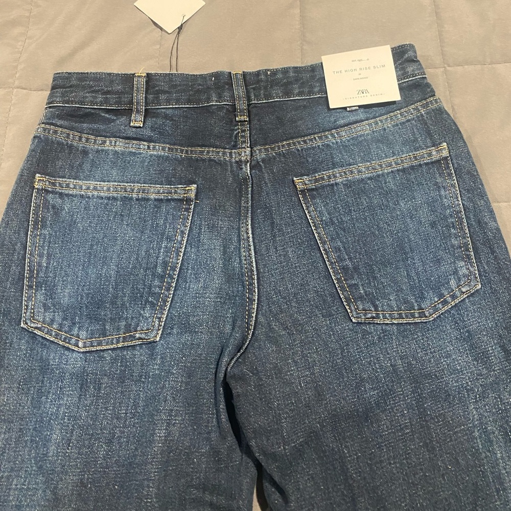 Zara blue jeans